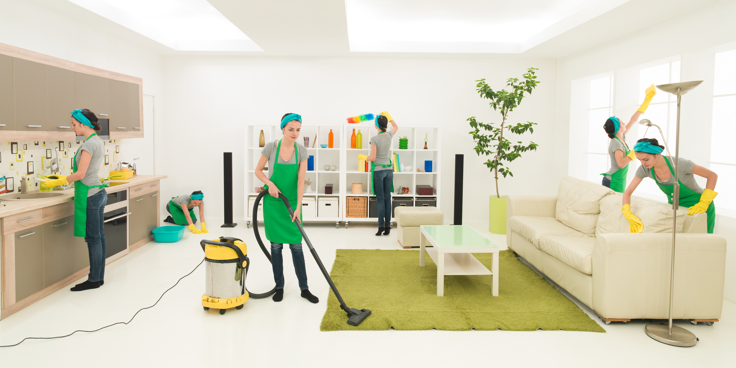 House Cleaning Services Cleaning House